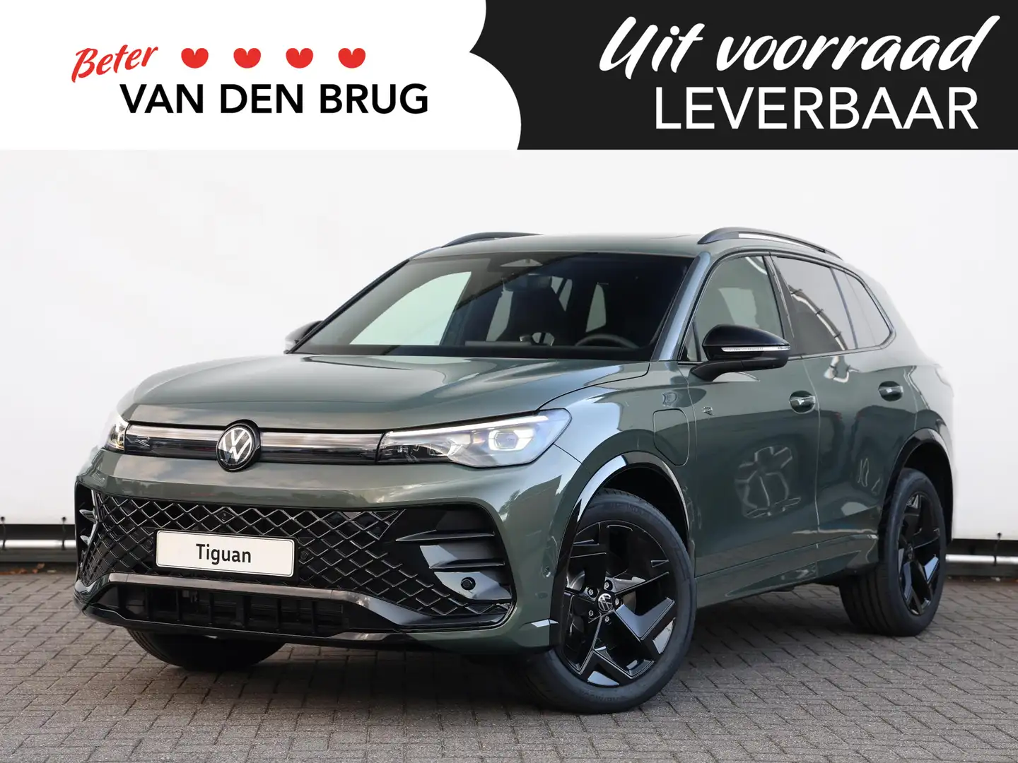 Volkswagen Tiguan 1.5 eHybrid R-Line Edition 204 PK | Navi | Trekhaa Groen - 1