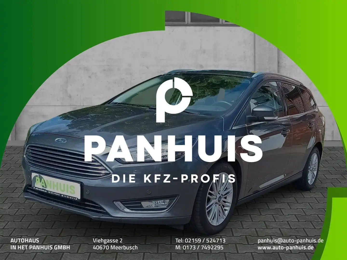 Ford Focus Turnier Titanium*AHK*TWA Grau - 1
