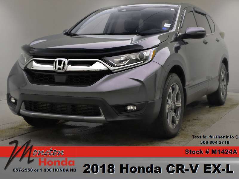 Gray 2018 Honda CR-V SUV / Crossover All-Wheel Drive Automatic