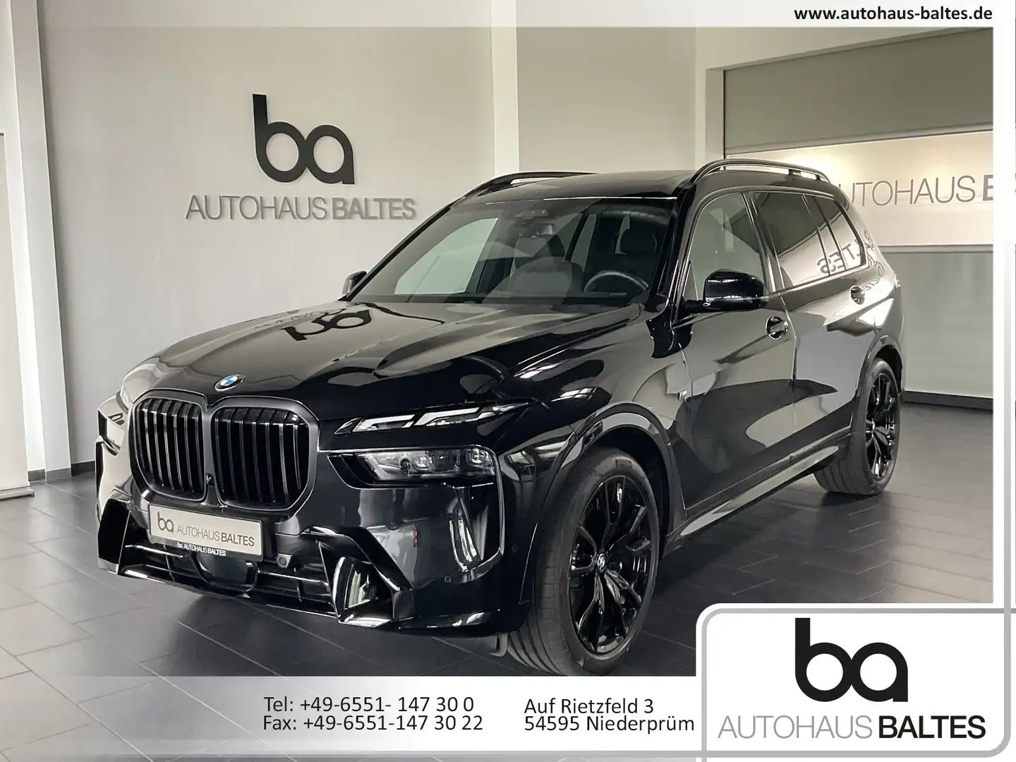BMW X7 X7 xDrive 40d M Sport Pro 22"/Pano/HK/Soft/Ico/AHK Noir - 1