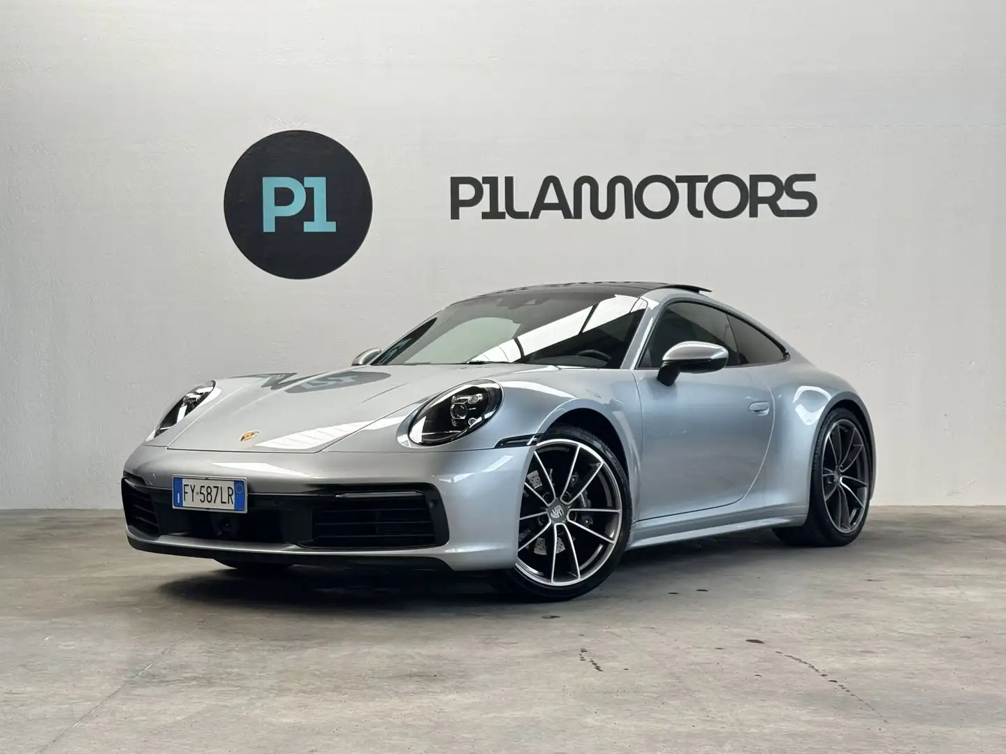 Porsche 992 992 CARRERA - Unipro Solo 18 mila km Service Book Argent - 1