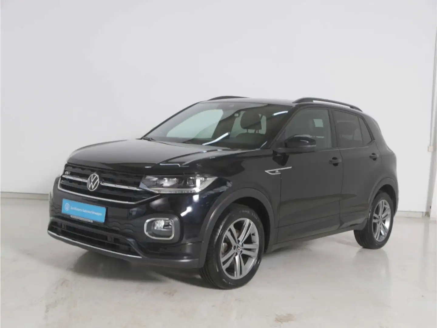Volkswagen T-Cross 1.0 TSI R-Line DSG LED/ACC/Klima/SH Schwarz - 2