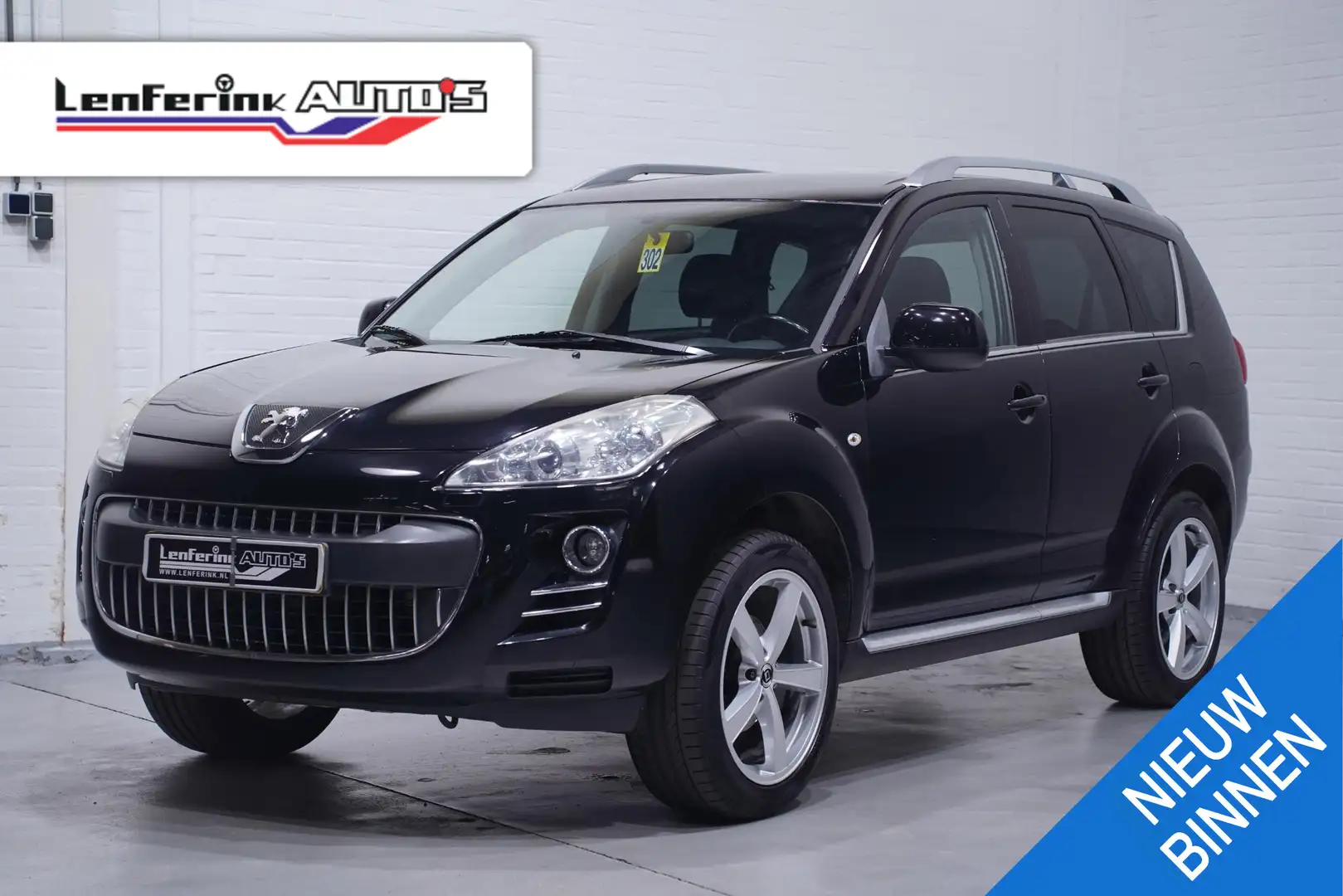 Peugeot 4007 2.4 GT 7p. Leder Camera Stoelverwarming 4 x 4 7 Zi Zwart - 1