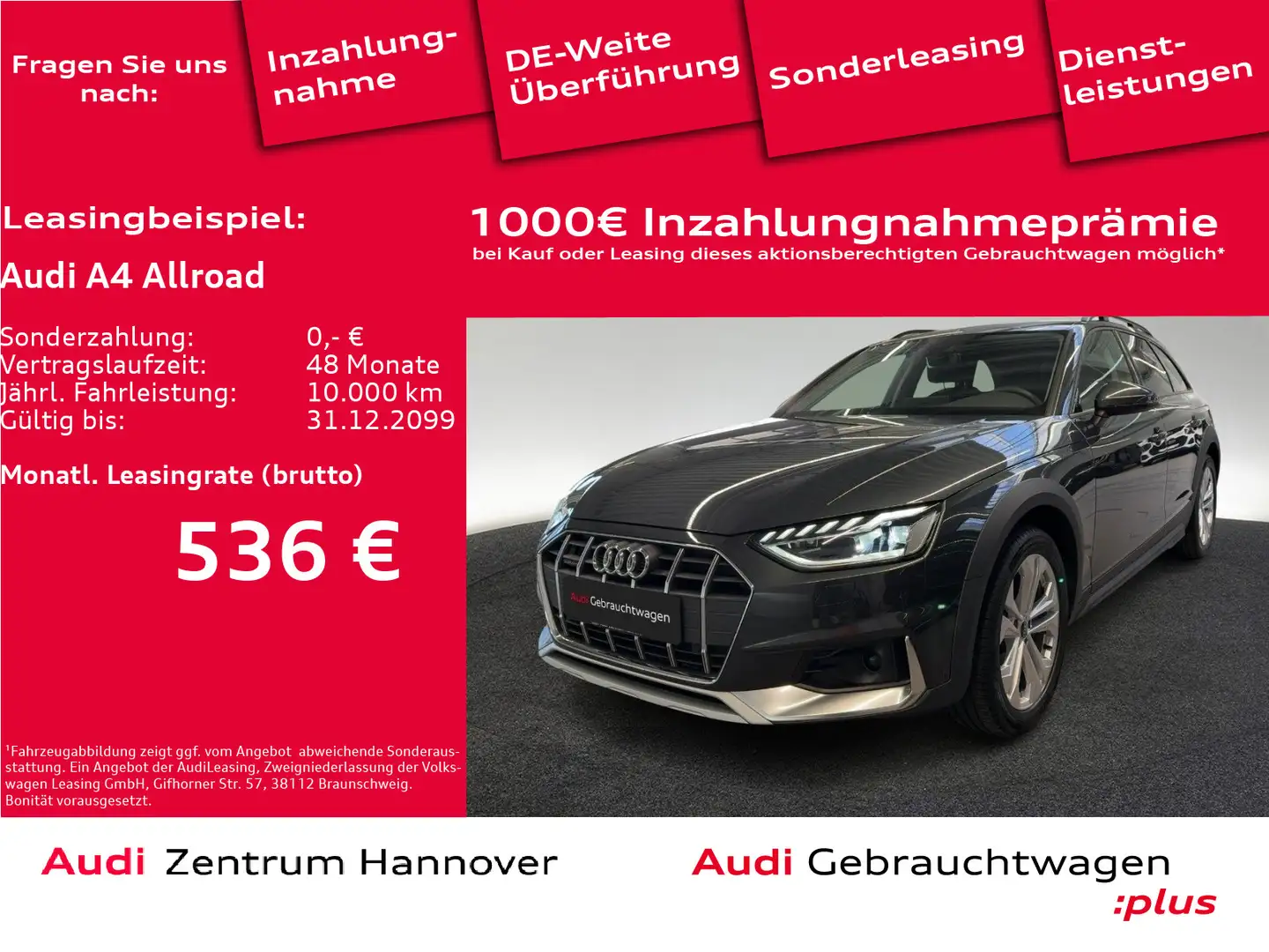 Audi A4 allroad A4 allroad 40 TDI quattro Grau - 1
