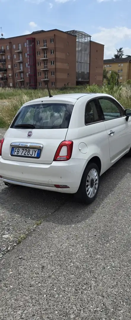 Fiat 500 1.2 Lounge 69cv dualogic Blanc - 2