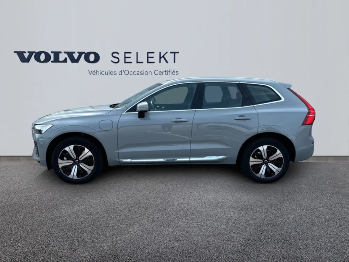 Volvo XC60 T6 AWD 253 + 145ch  Plus Style Chrome Geartronic Gris - 2