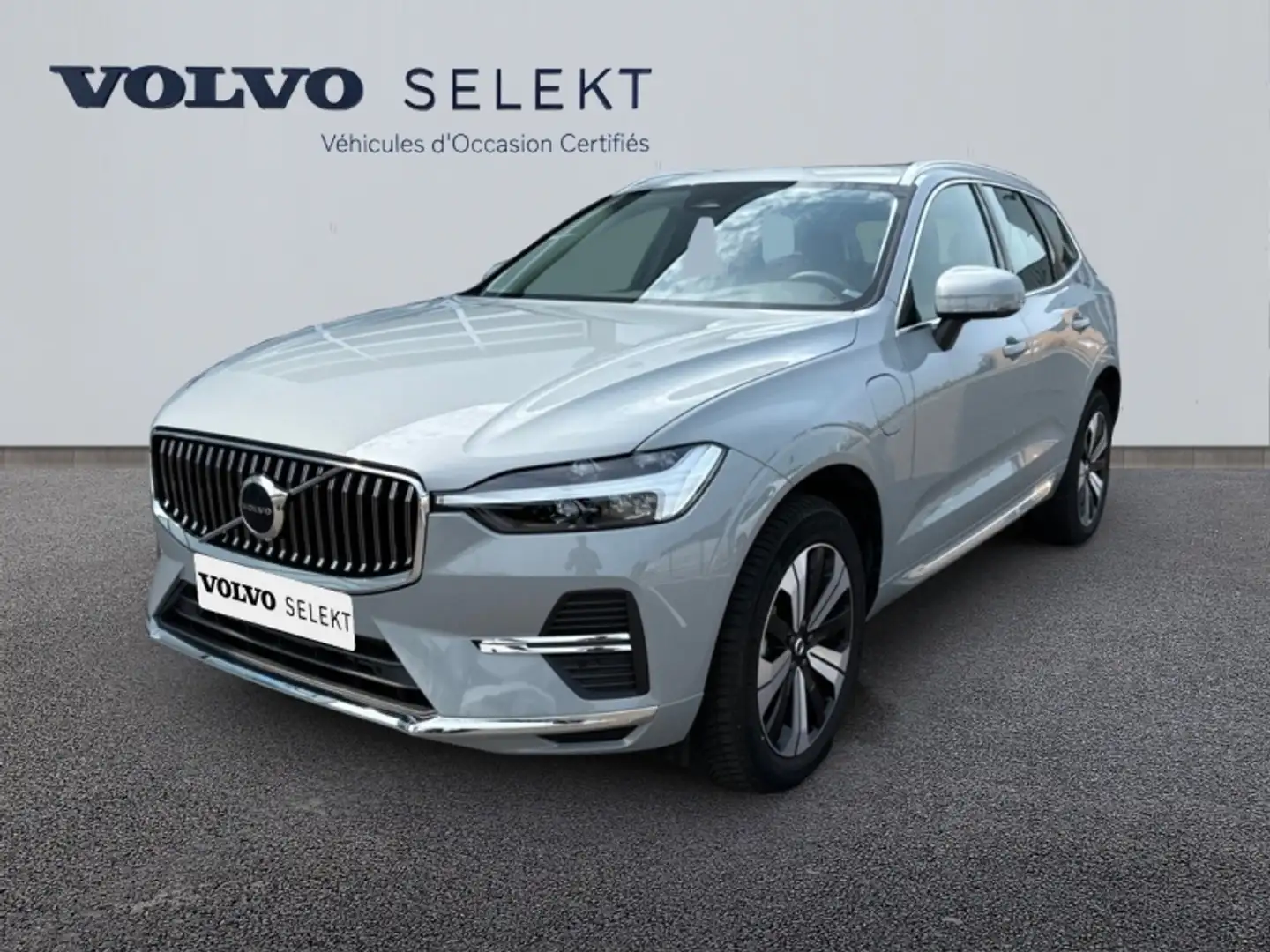 Volvo XC60 T6 AWD 253 + 145ch  Plus Style Chrome Geartronic Gris - 1