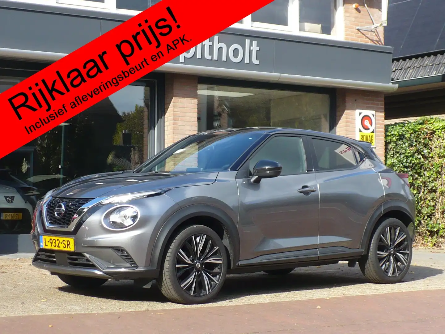 Nissan Juke 1.0 DIG-T N-Design Navi 117pk Gris - 1
