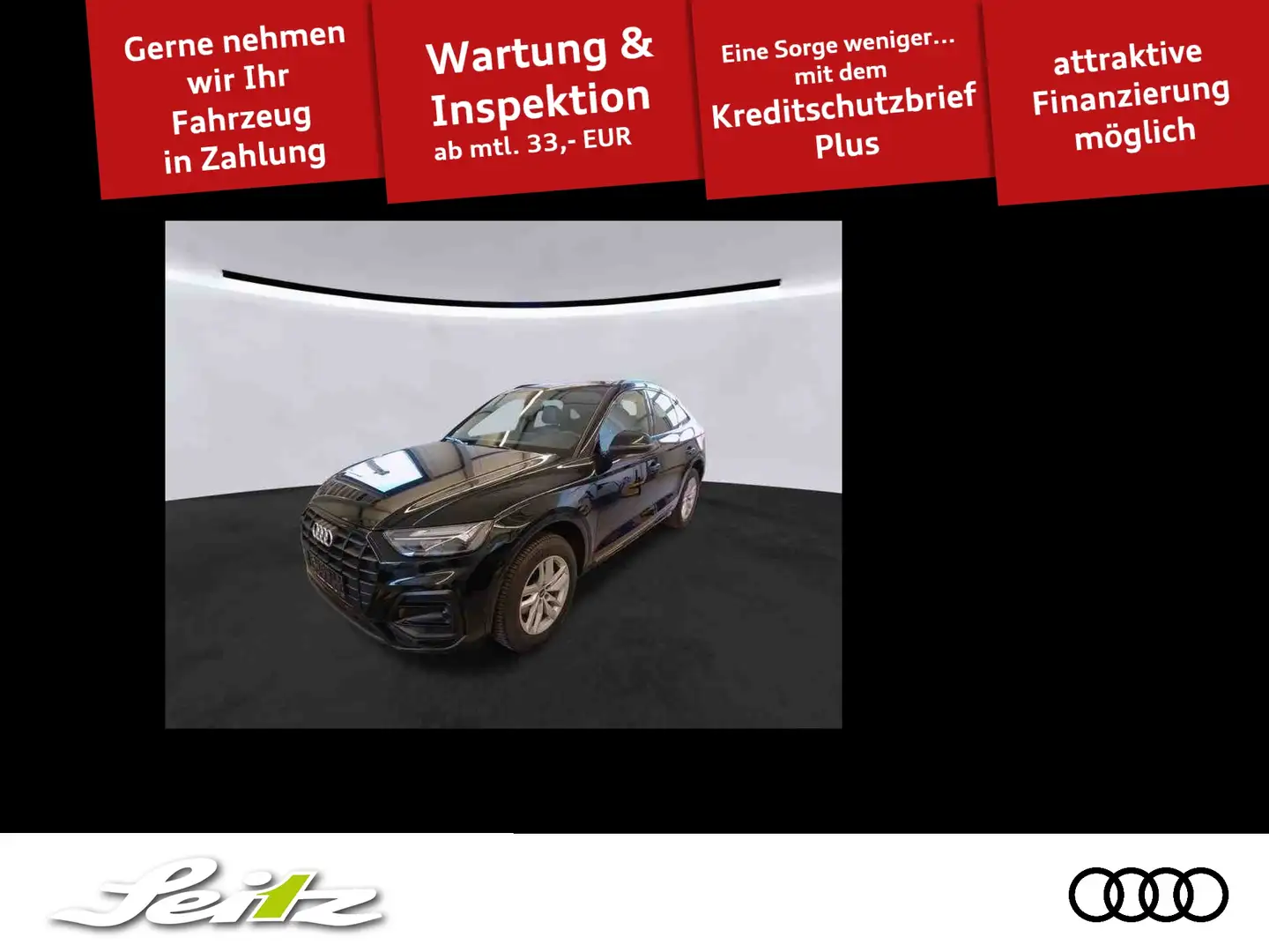 Audi Q5 Sportback 40 TDI quattro advanced *LED*KAMERA*NAVI Noir - 1