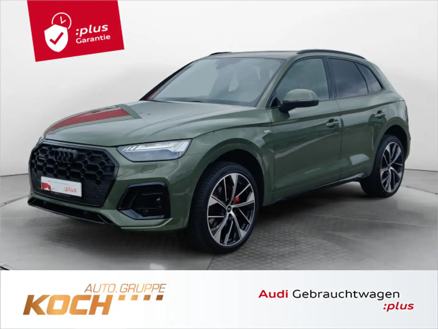 Audi Q5 40 TDI q. S-Tronic S-Line 2x, Matrix, AHK, Pa Verde - 1