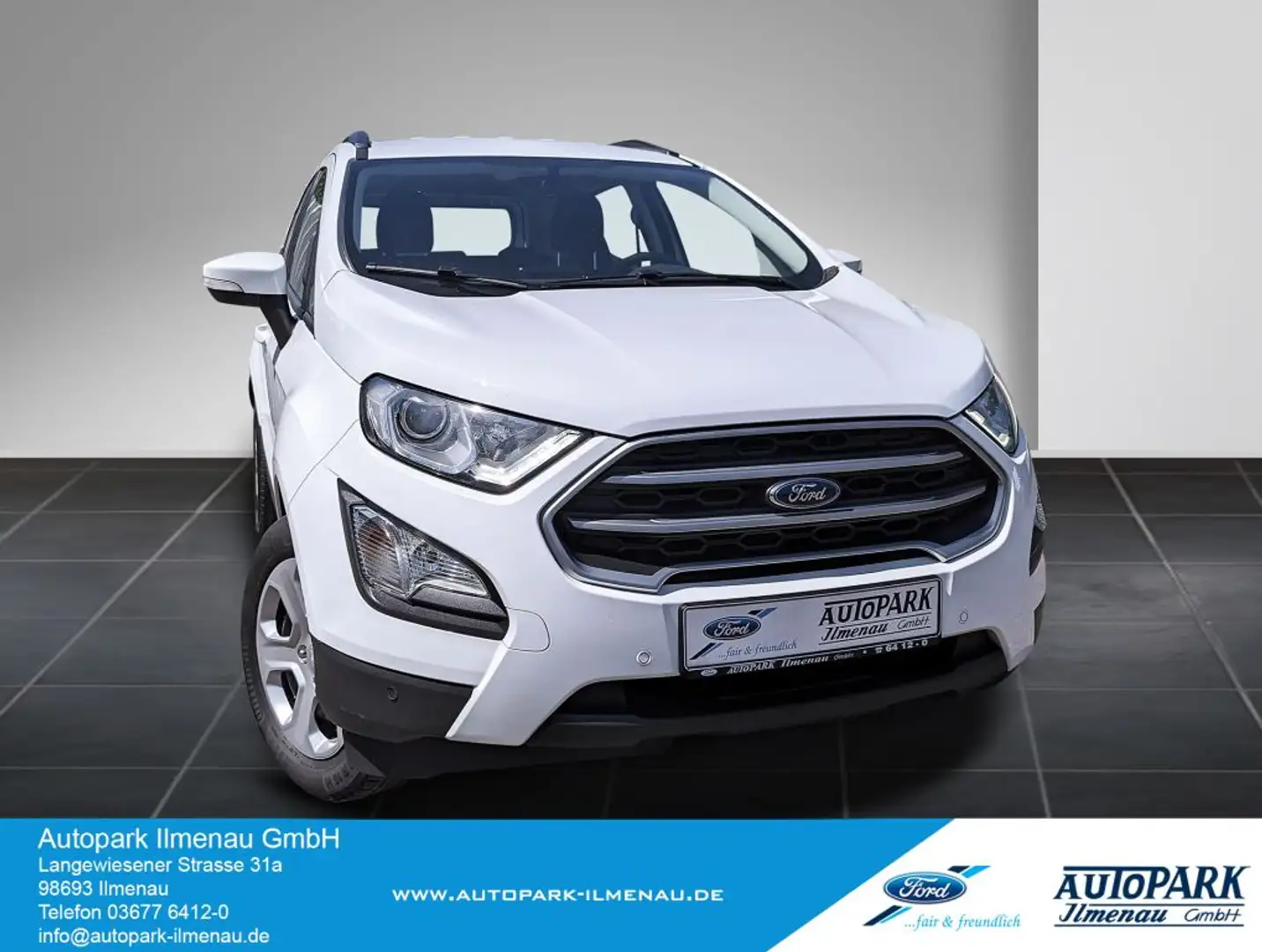 Ford EcoSport 1.5 EcoBlue COOL&CONNECT Weiß - 1