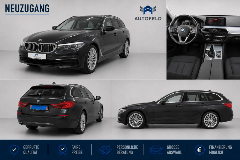 BMW 520 d Touring A/VOLLSHEFT/PDC/RCAM/LED/SHZ/BT/