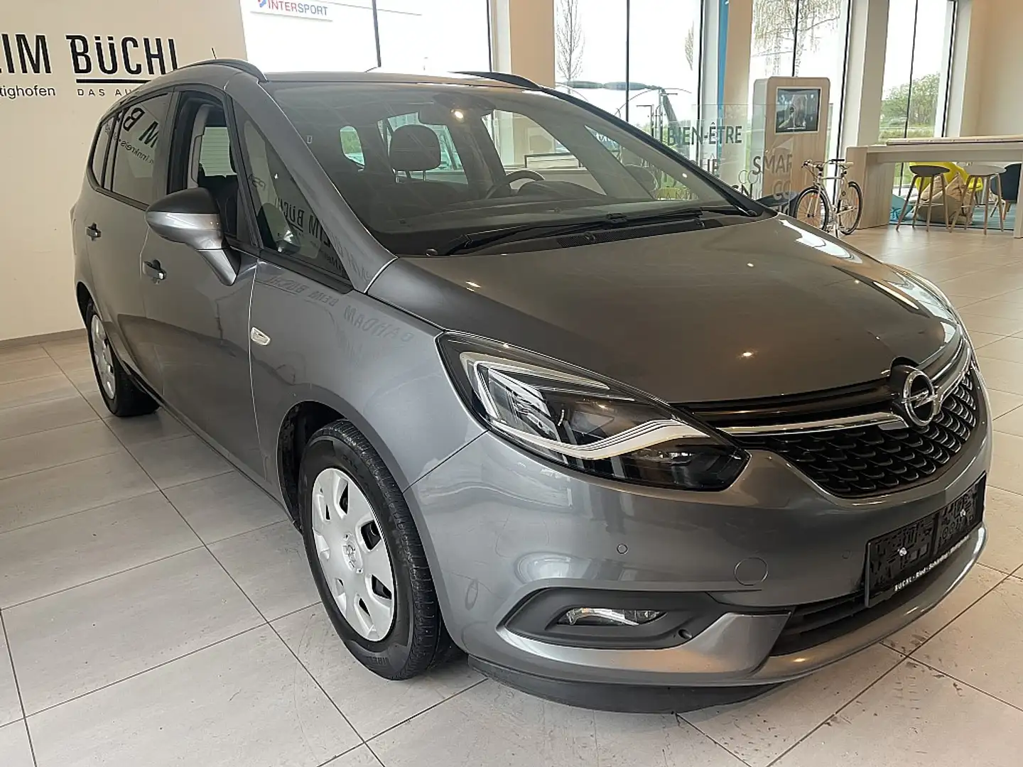 Opel Zafira 1,6 CDTI BlueInjection Edition Gris - 2