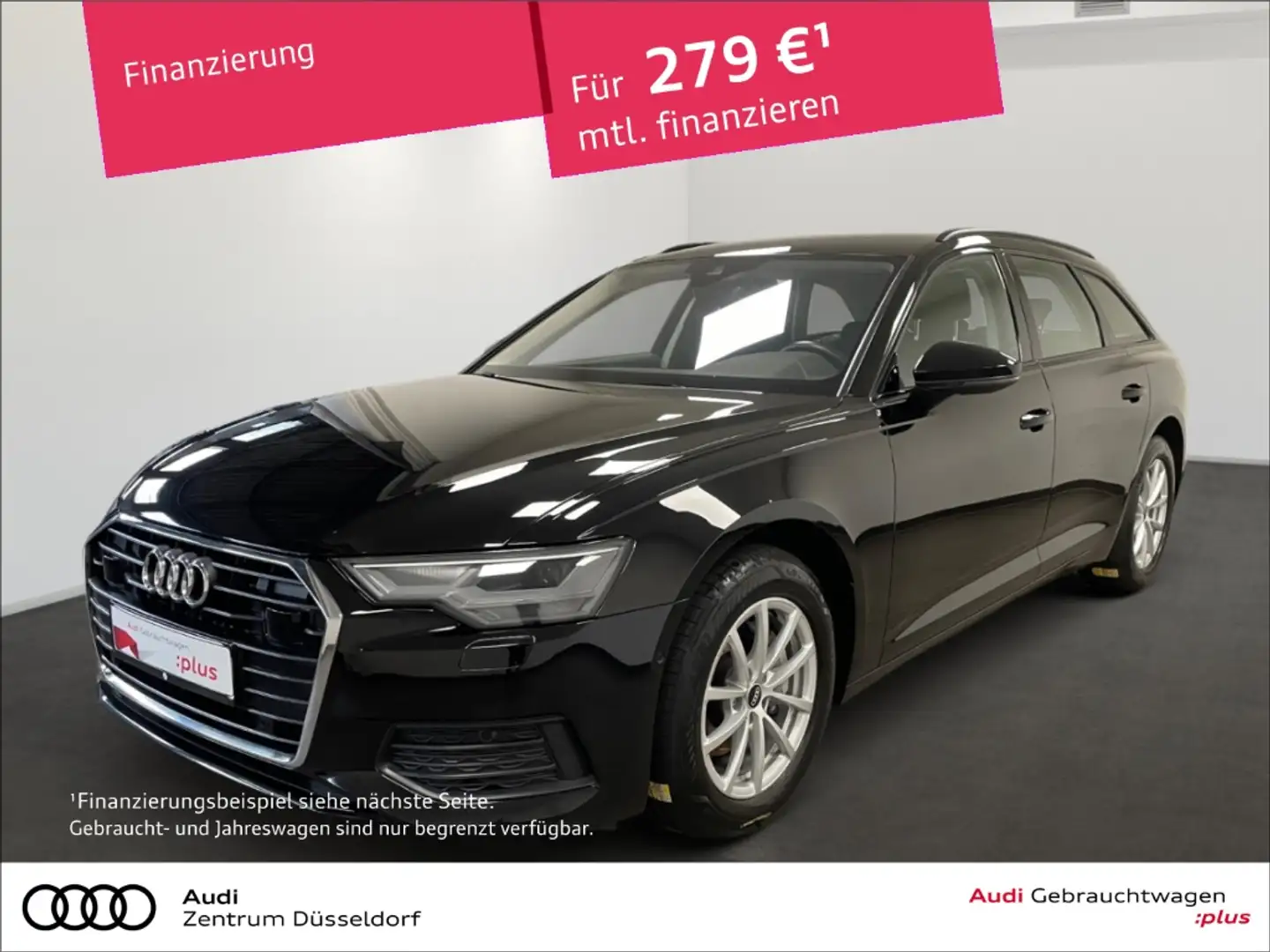 Audi A6 Avant 35 TDI S tronic AHK ACC MMI LED Noir - 1