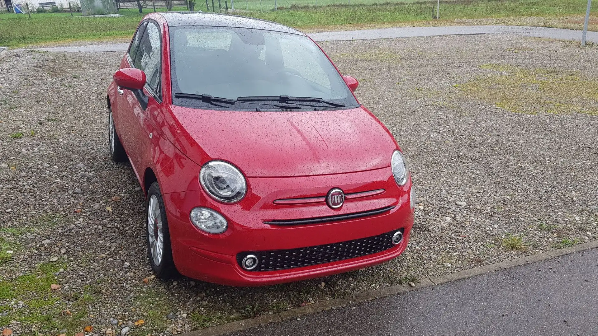 Fiat 500 Red Hybrid Rouge - 2