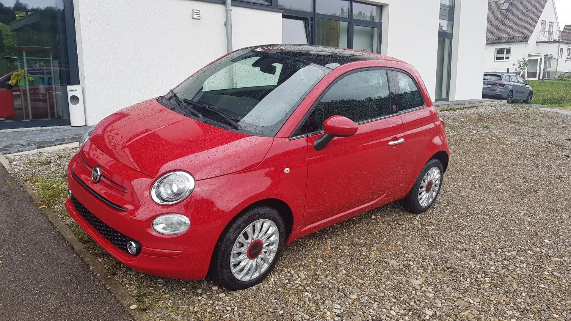 Fiat 500 Red Hybrid Rot - 1