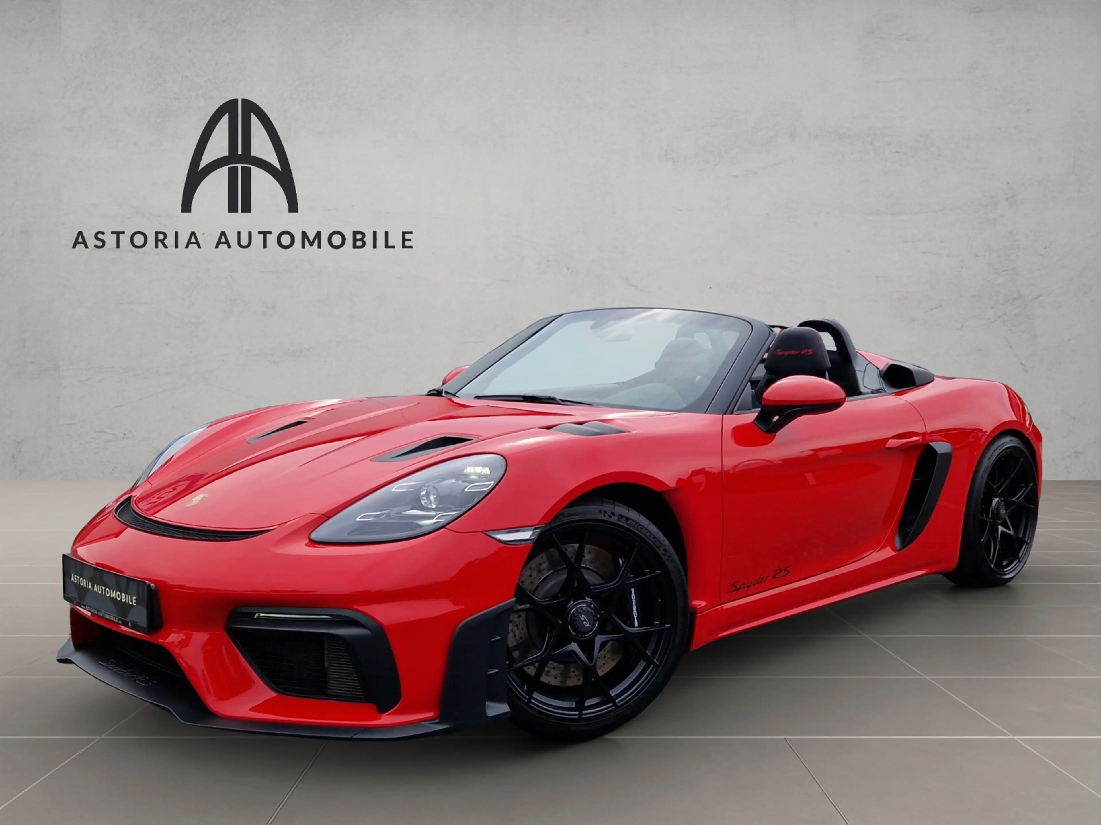 Porsche Boxster 718 Spyder RS Lift Chrono PDLS Bose RFK