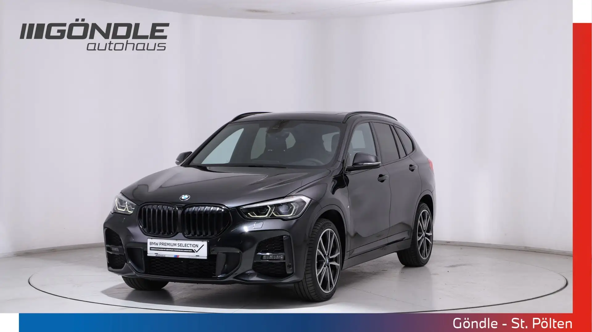 BMW X1 X1 xDrive20d Noir - 1