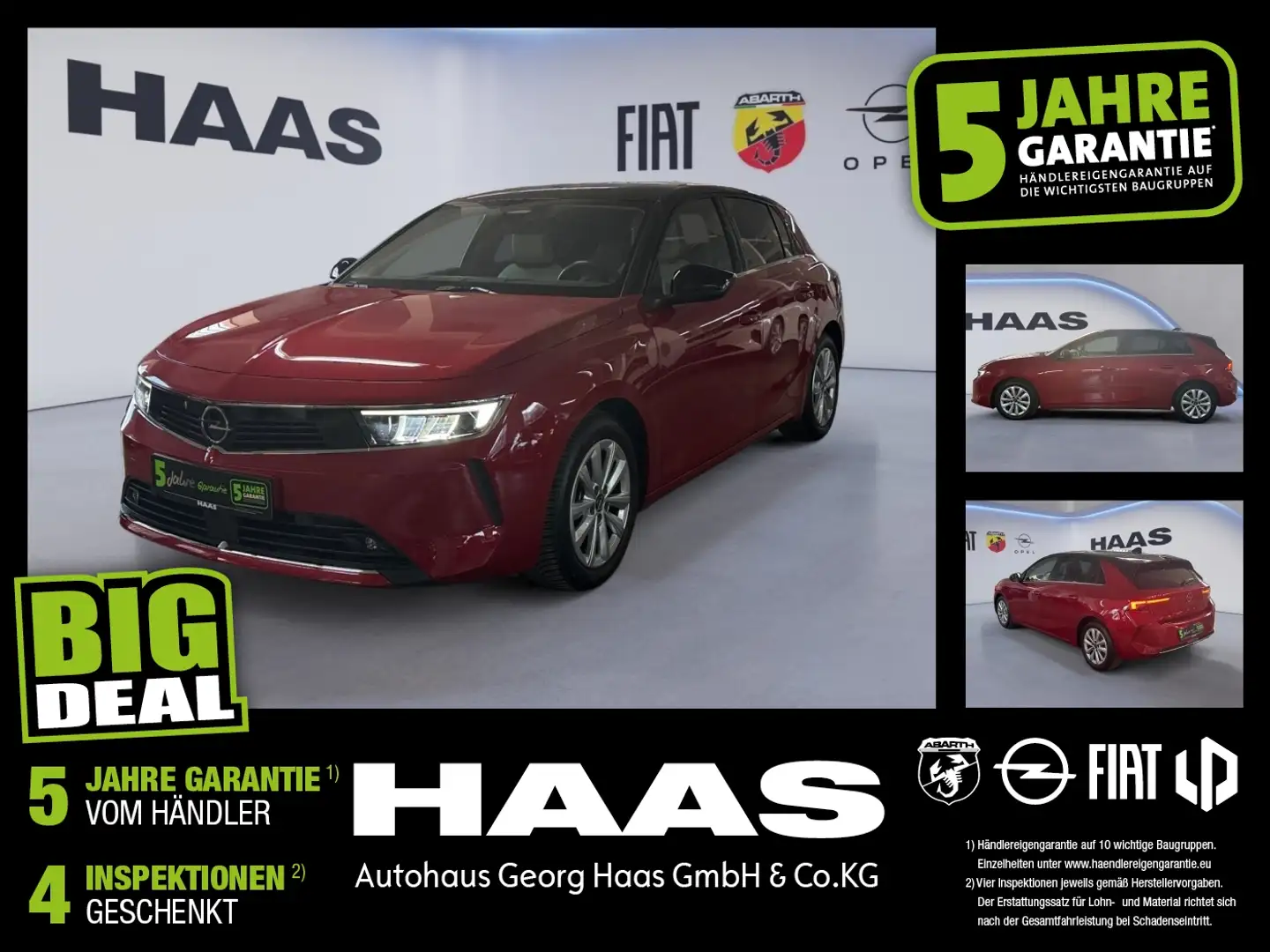 Opel Astra L 1.2 Turbo Klimaautomatik, Bluetooth Rouge - 1