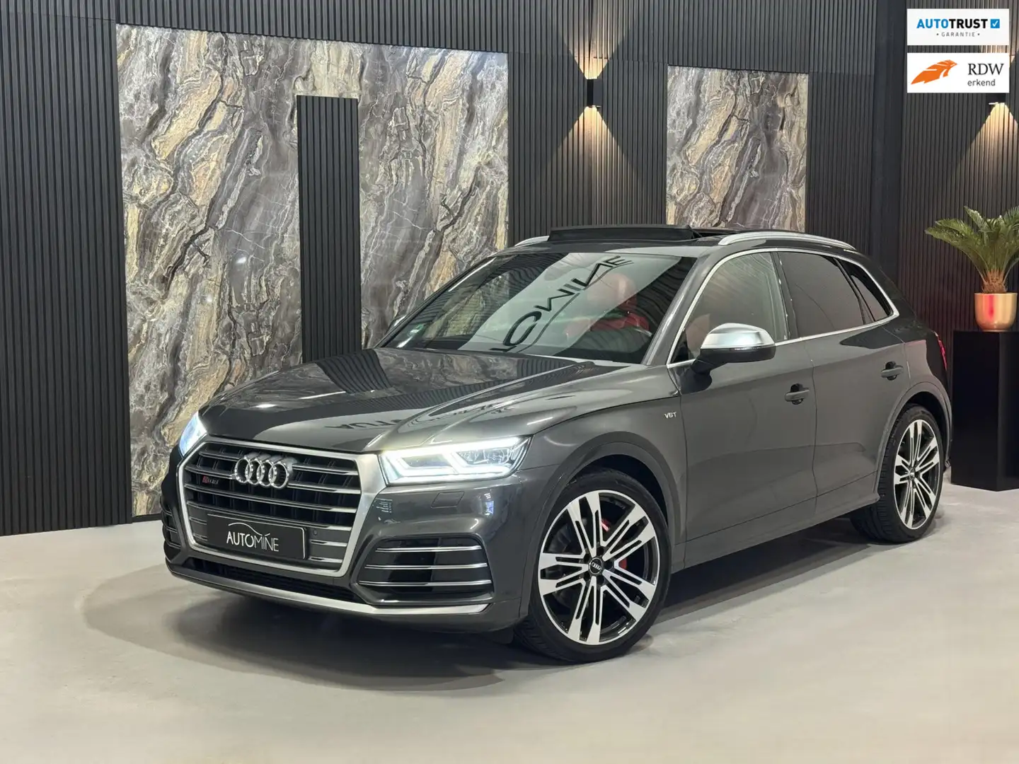 Audi SQ5 3.0 TFSI V6 Quattro|PANO|SFEER|KEYLESS|VIRTUAL|CAR Grijs - 1