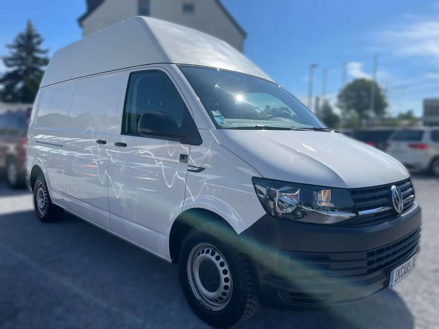 Volkswagen T6 Transporter T6 Kasten Hochdach lang L2H3 KLIMA Tempomat Weiß - 2