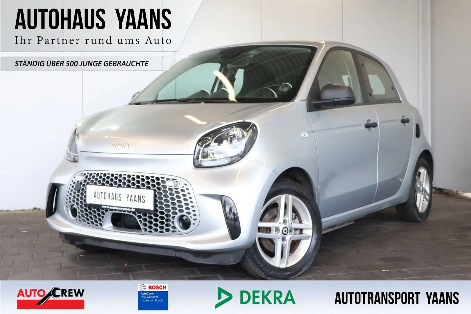 smart forFour electric drive / EQ FRONT+SITZHZG+BT+ALU Grau - 1