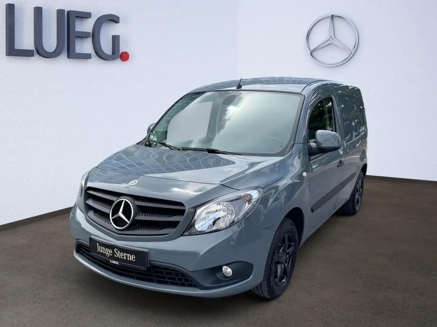 Mercedes-Benz Citan 111 CDI Kasten Lang KAM SHZ 2xKlima AHK Szary - 1