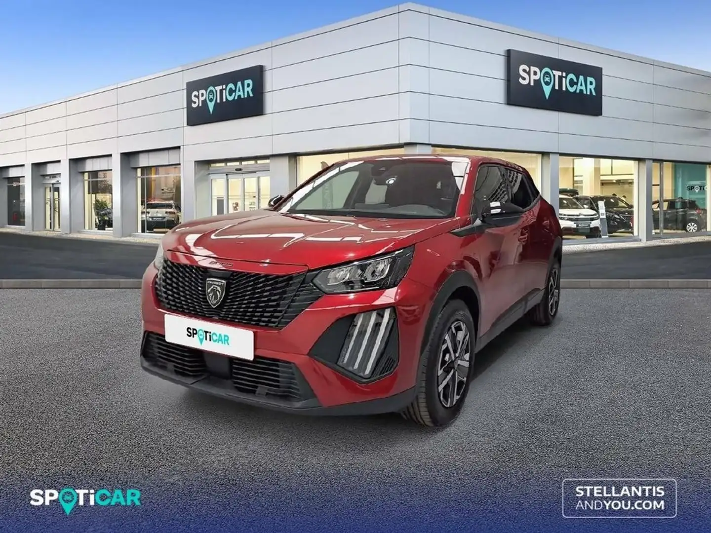 Peugeot 2008 1.2 PureTech S&S Active 100 Rojo - 1