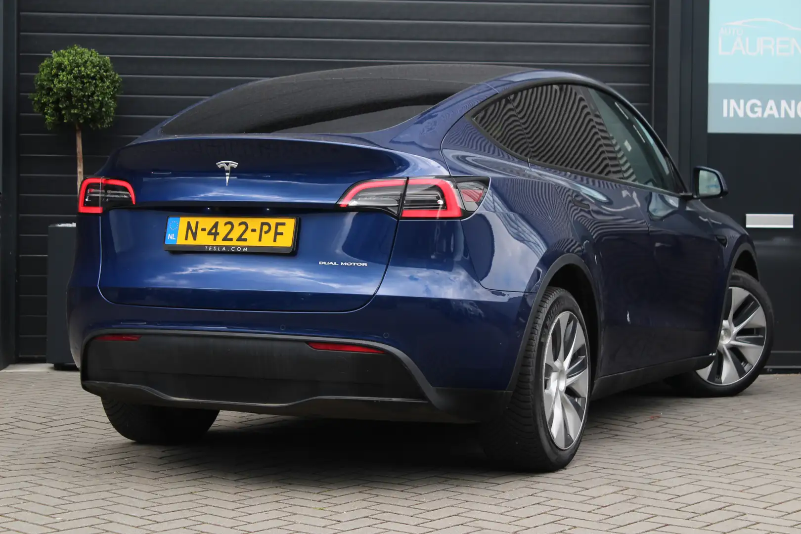 Tesla Model Y Long Range AWD 75 kWh | Full Self Driving 3 | 1e E Modrá - 2