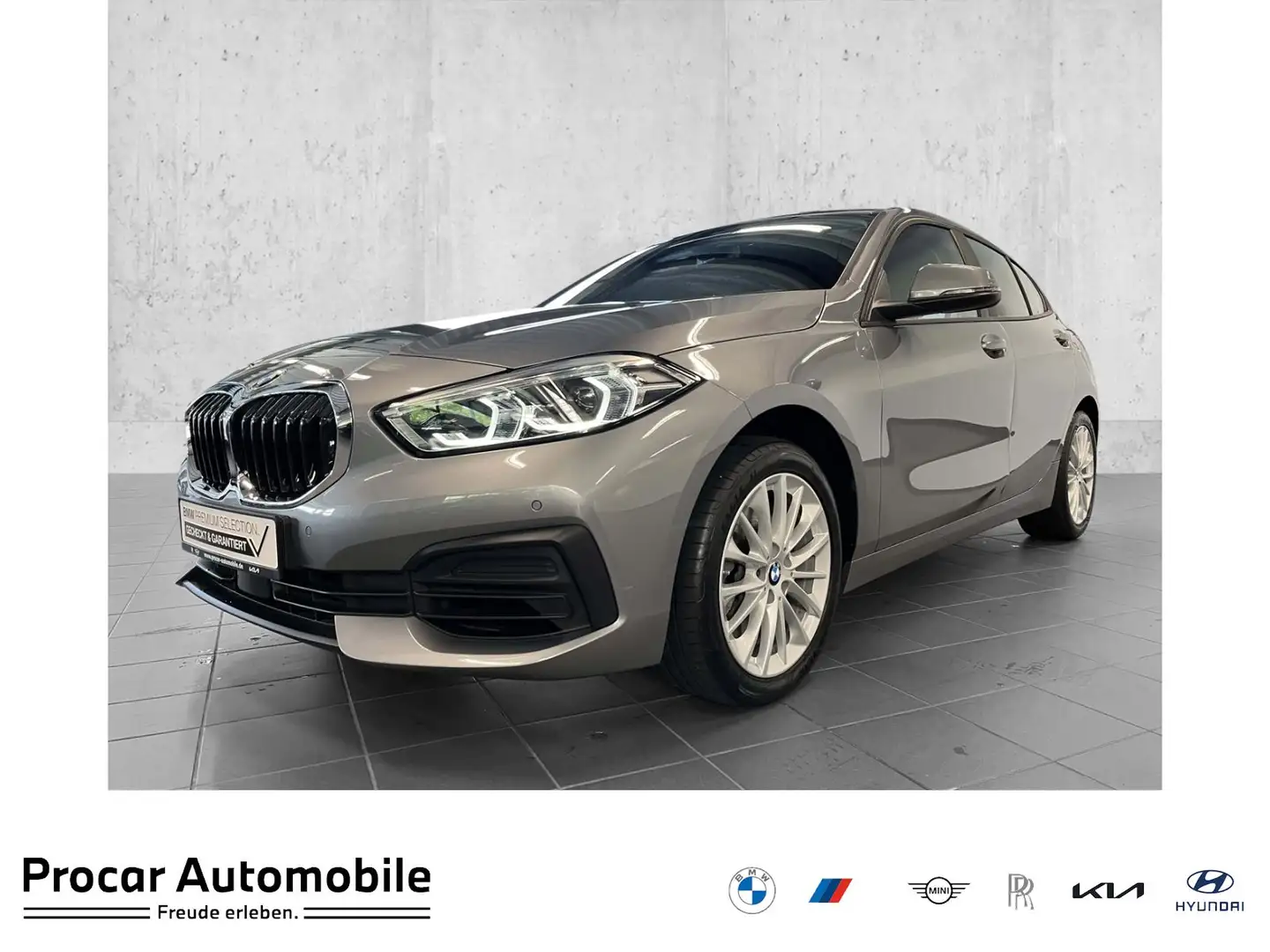 BMW 120 i NAVI LED PDC V+H DAB Tempomat Sitzheiz. LM Grigio - 1