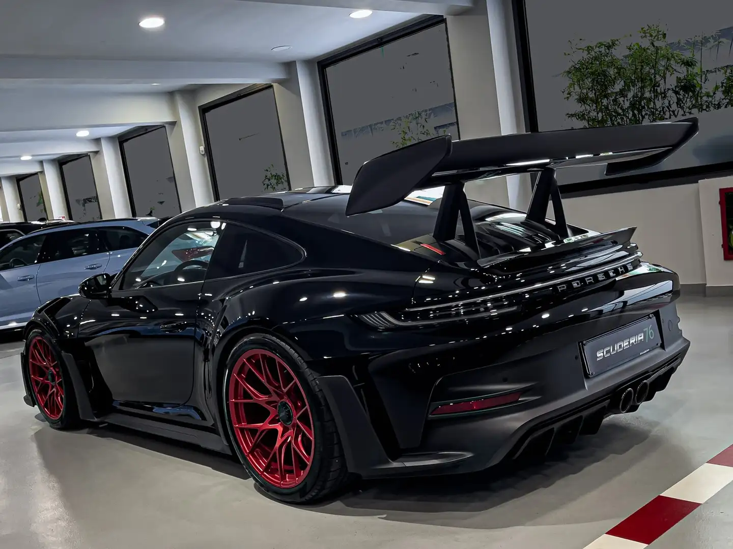 Porsche 992 911 Coupe 4.0 GT3 RS auto " SOLO 796 KM!!! " Nero - 2