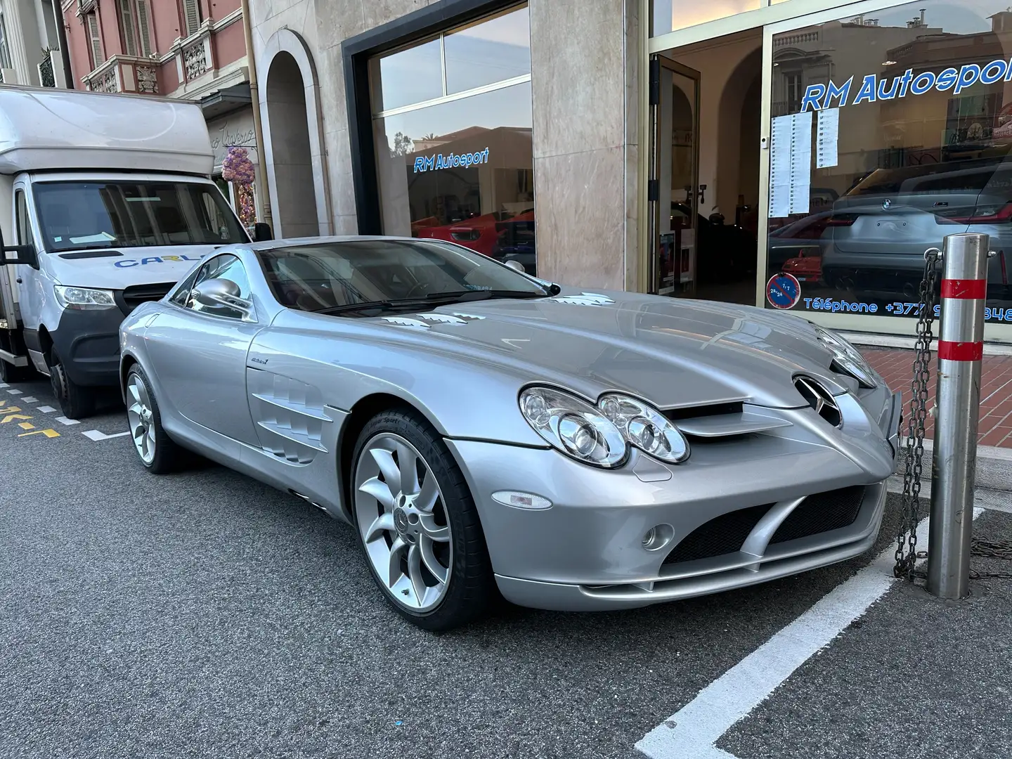 Mercedes-Benz SLR McLaren Coupe V8 5.4 Argent - 2