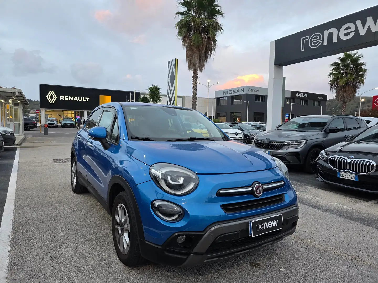 Fiat 500X 500 X 1.3 mjt Lounge 4x2 95cv my20 Blu/Azzurro - 2