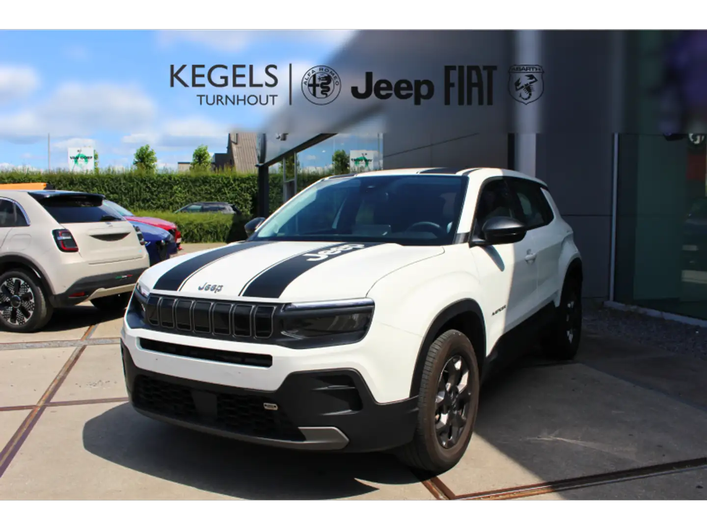 Jeep Avenger Longitude E-Hybrid Blanc - 1