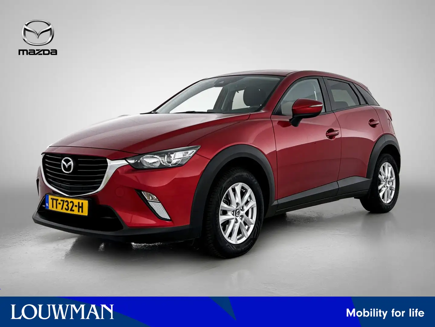 Mazda CX-3 2.0 SkyActiv-G 120 Dynamic Rood - 1