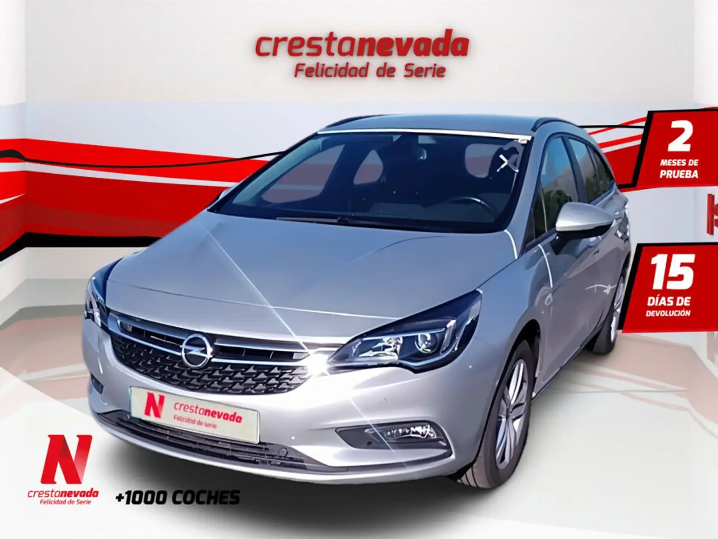 Opel Astra ST 1.6CDTi Selective Pro 110 Gris - 1