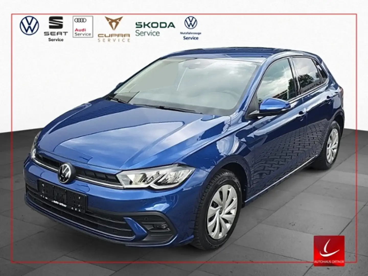 Volkswagen Polo 1.0 TSI LIFE ACC SHZ TRAVEL-ASSIST NAVI APP-CONNE Albastru - 1
