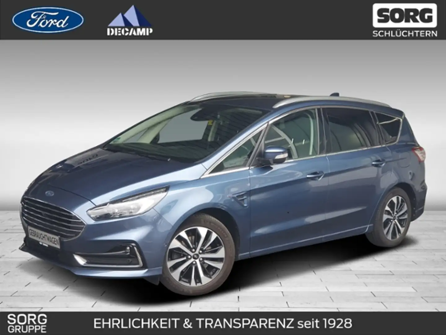 Ford S-Max 2.0 EcoBlue Titanium*ACC*KEYFREE* Blau - 1
