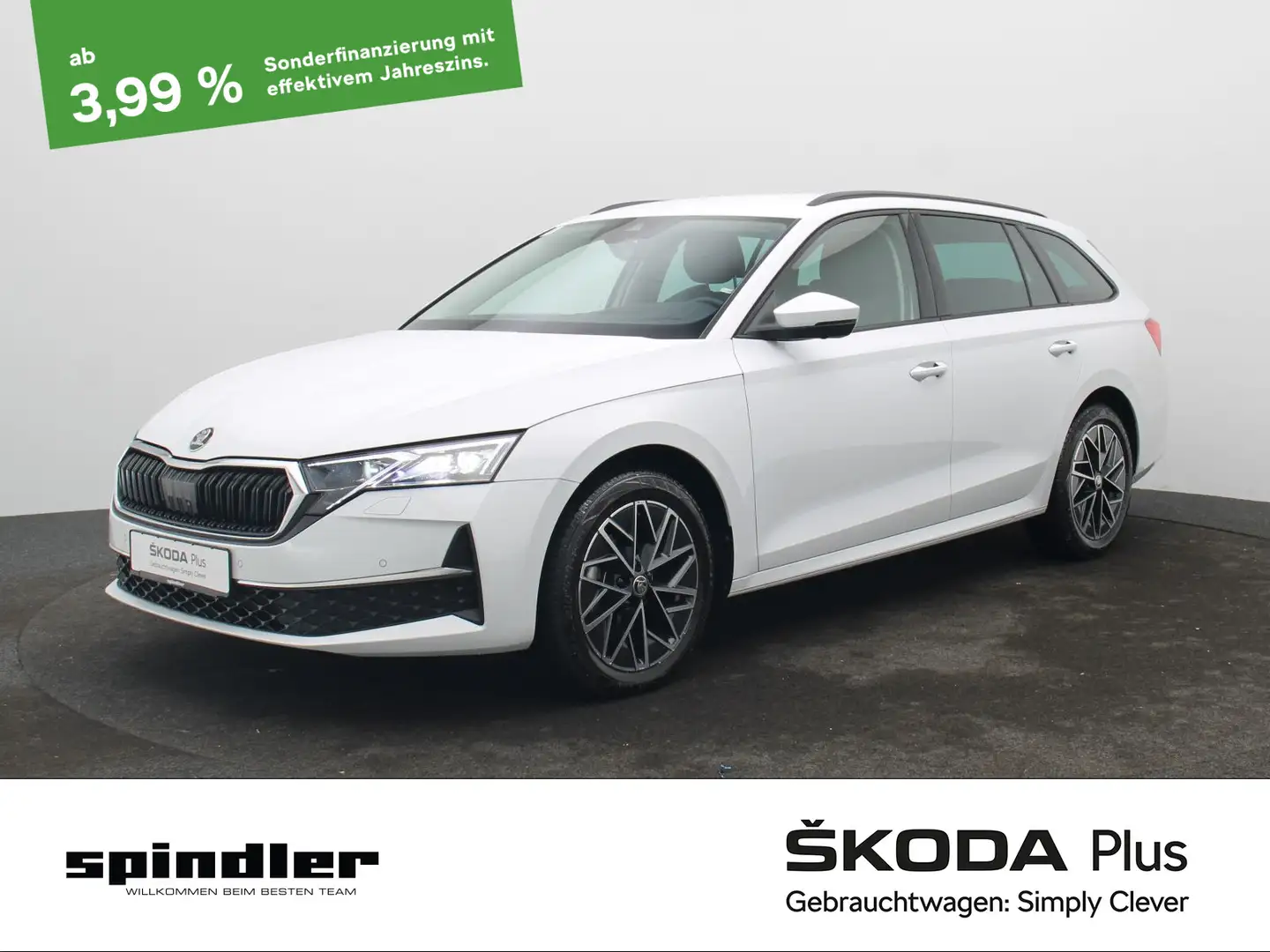 Skoda Octavia Selection 2.0TDI DSG/ Navi, Matrix, 360° Weiß - 1
