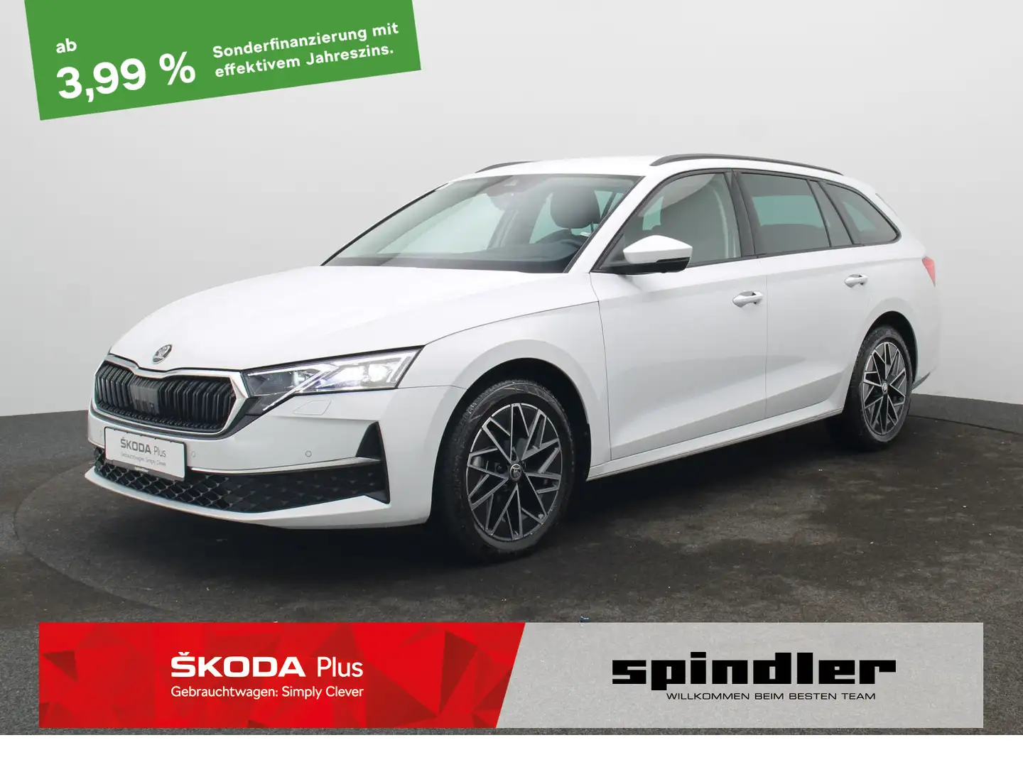 Skoda Octavia Selection 2.0TDI DSG/ Navi, Matrix, 360° Weiß - 1