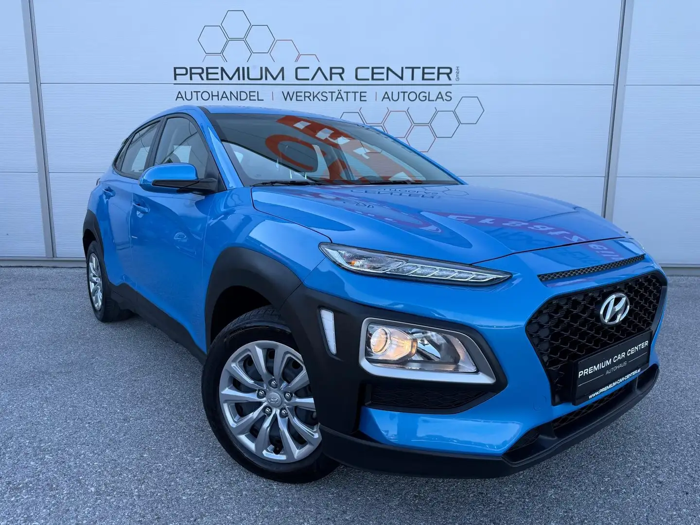 Hyundai KONA 1,0 T-GDi 2WD Level 2 ALU / LED / SITZHZG. Blau - 1