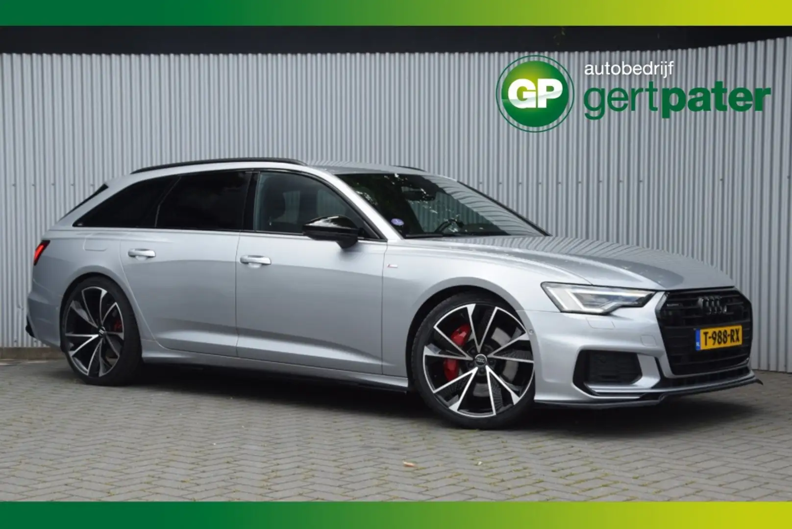 Audi A6 Avant 55TFSIe quattro S-Line Trekhaak/21 inch/Navi Zilver - 1