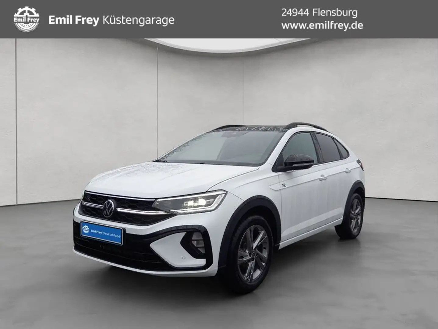 Volkswagen Taigo R-Line 1,5 l TSI OPF 110 kW (150 PS) 7-Gan Weiß - 1