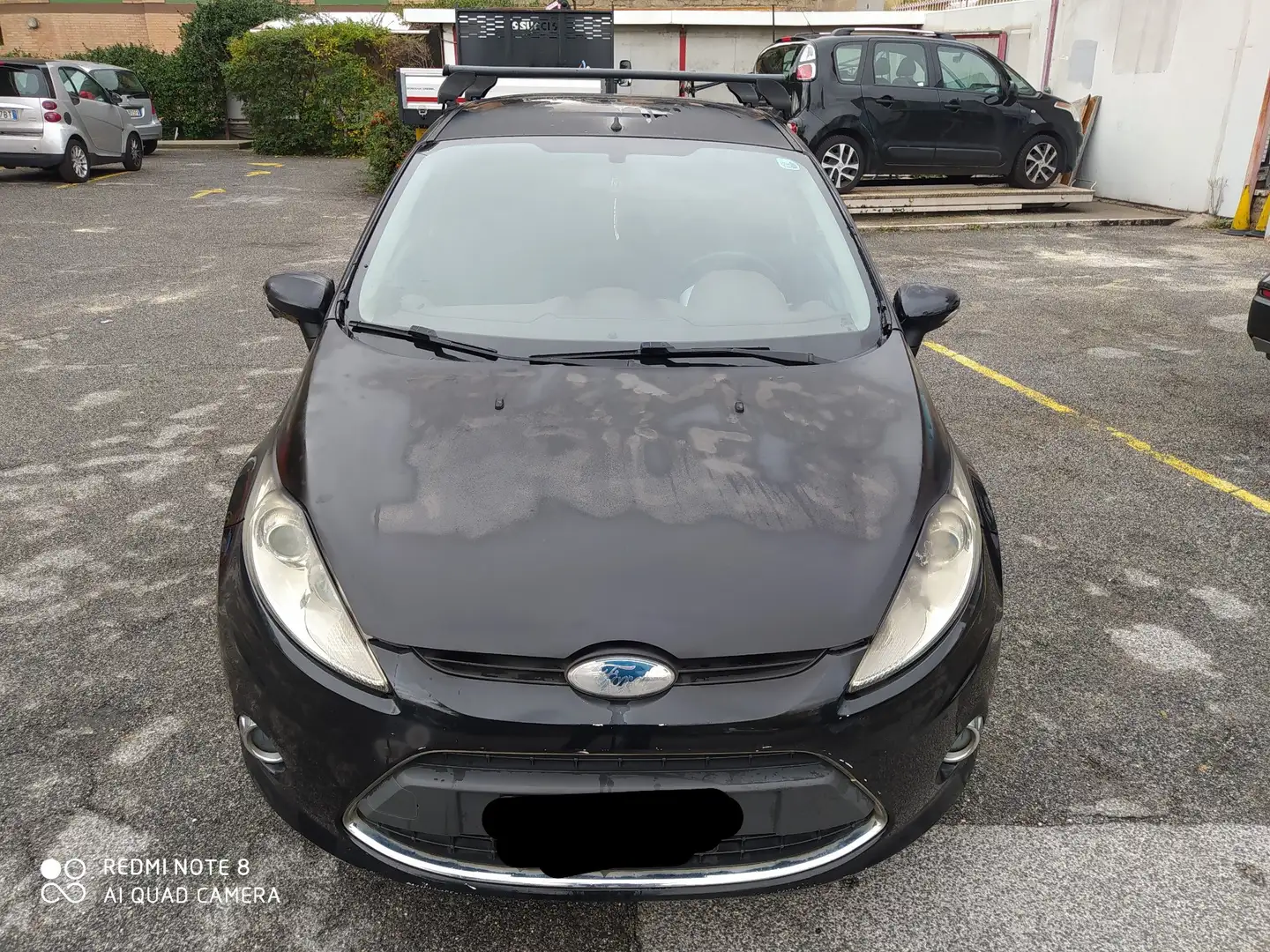 Ford Fiesta Fiesta VI 2008 5p 1.6 tdci + c/esp 95cv E5 Nero - 1