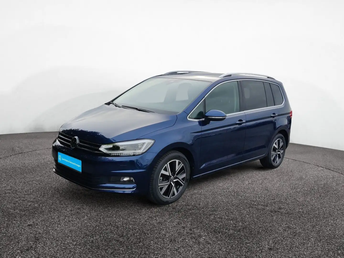 Volkswagen Touran 2.0 TDI Highline DSG Bleu - 2