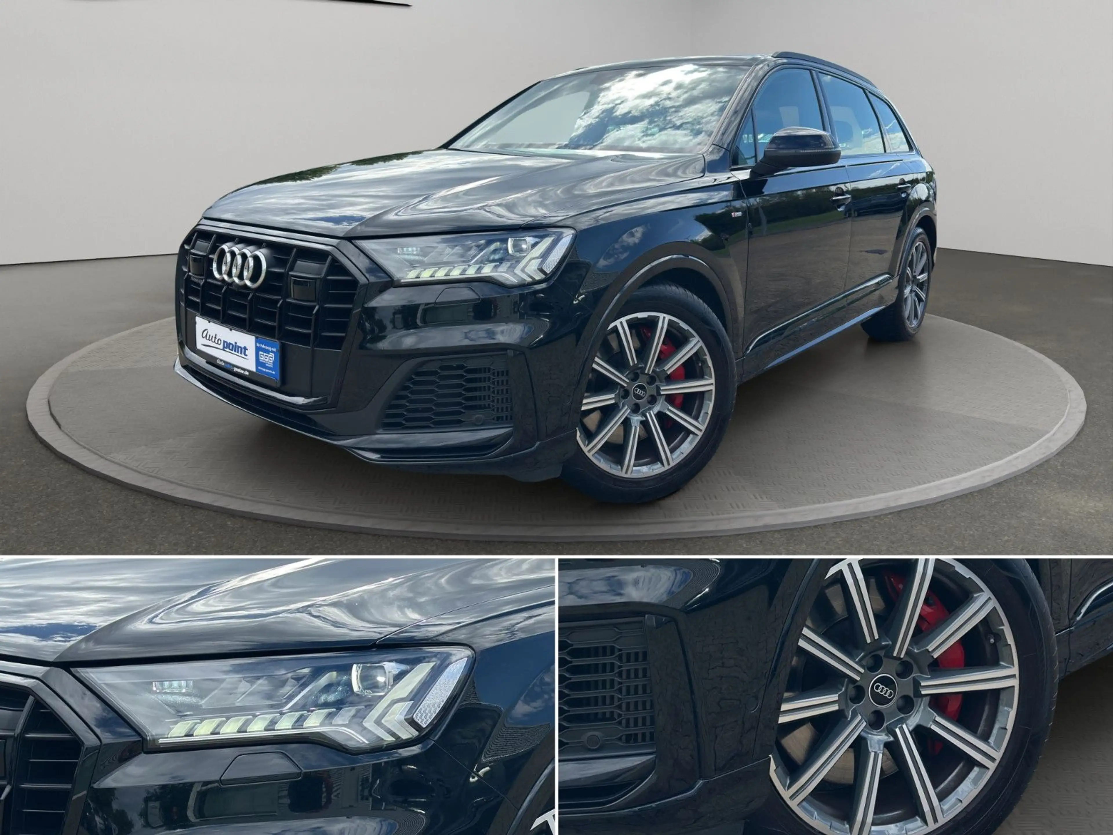 Audi Q7 60 TFSI S-LINE BLACK PANO LUFT — photo 11