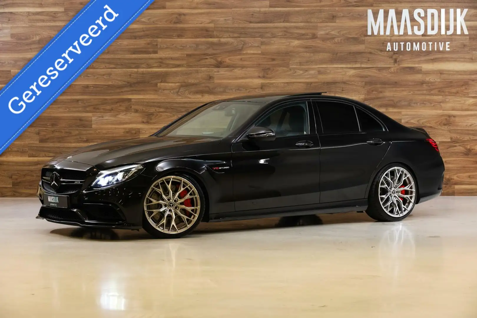 Mercedes-Benz C 63 AMG S Edition1|Pano|Burmester|Camera| Negru - 1