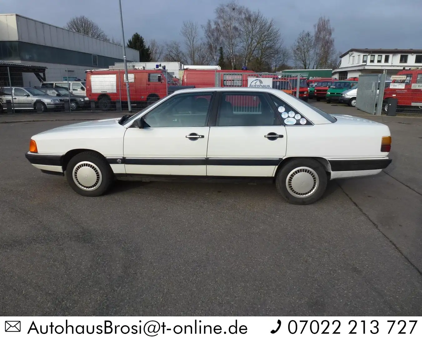 Audi 100 100 CC * 2.2 * 5 Zylinder * Oldtimer * Alltagsklar Weiß - 2