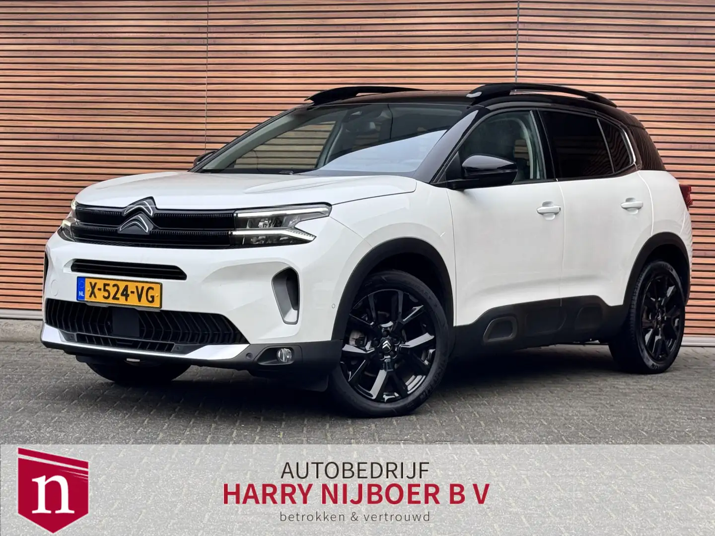 Citroen C5 Aircross 1.2 Hybrid ë-Series Camera / Navigatie / Carplay Wit - 1