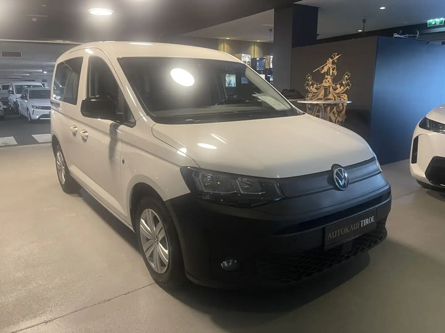 Volkswagen Caddy VW 2.0 TDI 122 PS | 5-SITZER | NAVI | SITZHE Weiß - 2